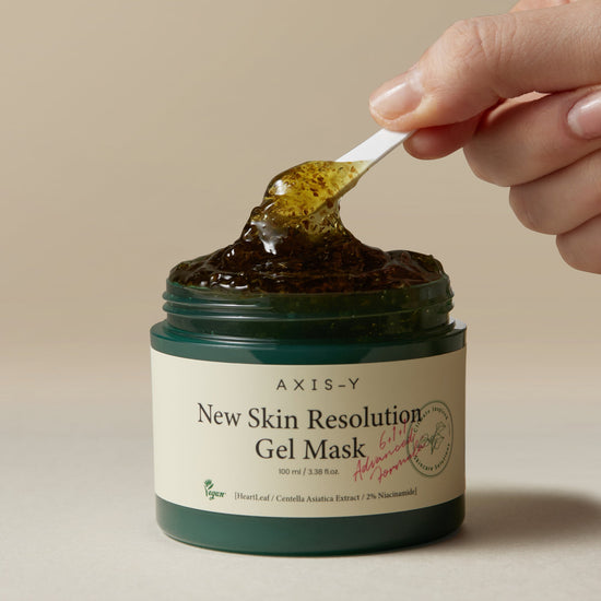 AXIS-Y New Skin Resolution Gel Mask (100ml) TEXTURE Skin Cupid