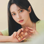 Peach C Seasonal Blending Eyeshadow Palette 05 Nutty Milk Model(6.4g)