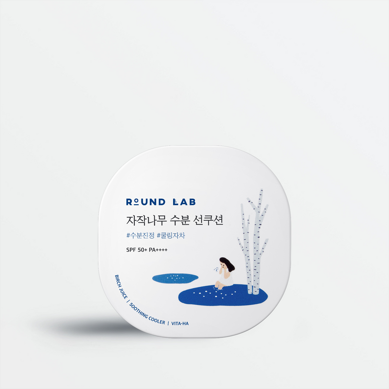 RoundLab Birch Juice Moisturizing Sun Cushion (15g) Skin Cupid