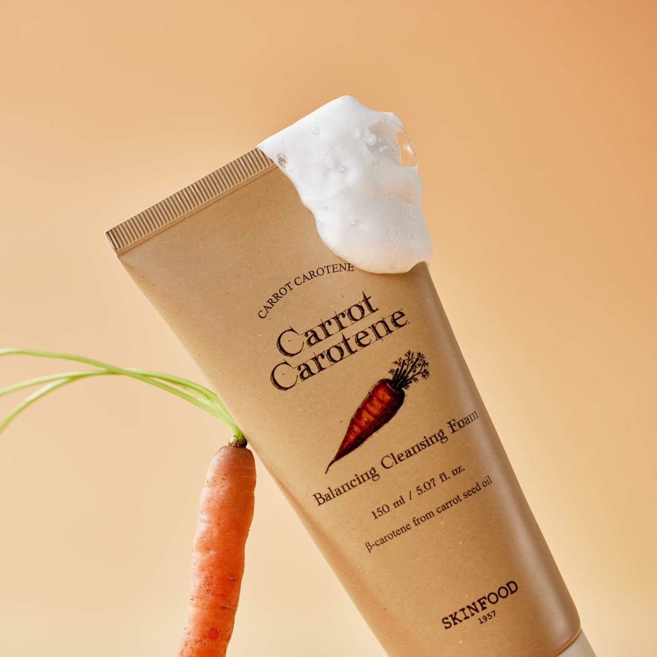 Carrot Carotene Balancing Cleansing Foam (150ml)