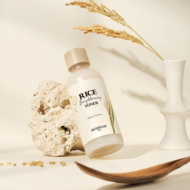 SKINFOOD Rice Brightening Toner (160ml) Skin Cupid THUMBNAIL 