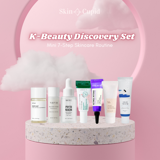 K-Beauty Discovery Set - Mini 7 Step Routine korean skincare routine for beginners
