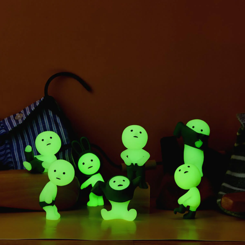 Smiski Dressing Skin Cupid GLOW IN DARK