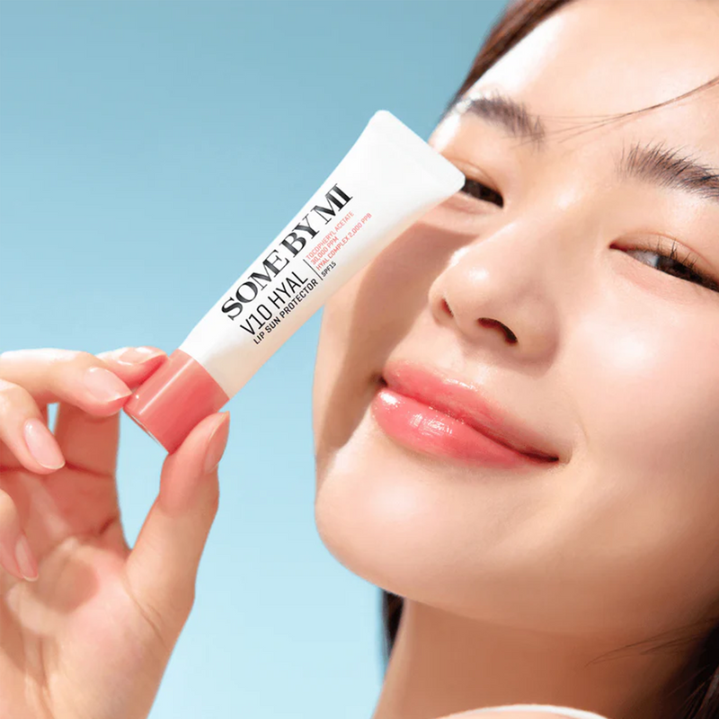 Some By Mi V10 Hyal Lip Sun Protector (7ml) - ROSY MODEL