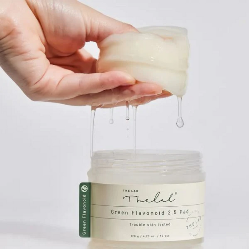THE LAB Green Flavonoid 2.5 Pad (90 pcs) Texture