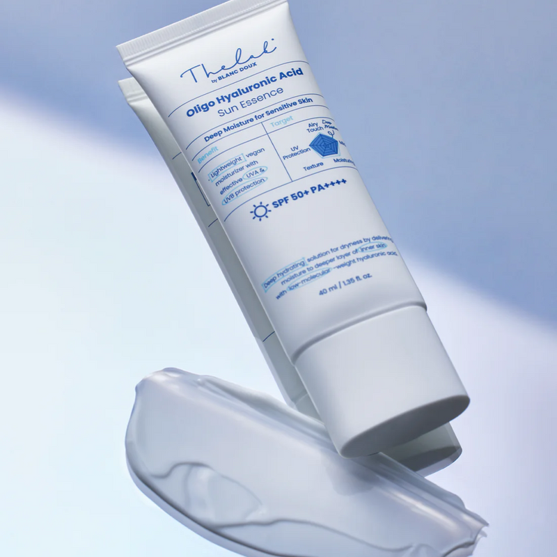 THE LAB Oligo Hyaluronic Acid Sun Essence Texture