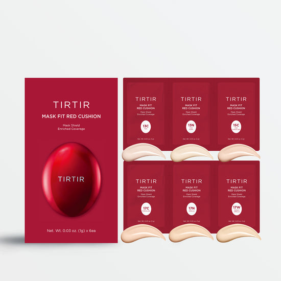 Mask Fit Red Cushion 6 Shade Trial Kit (5 Colours) - Light