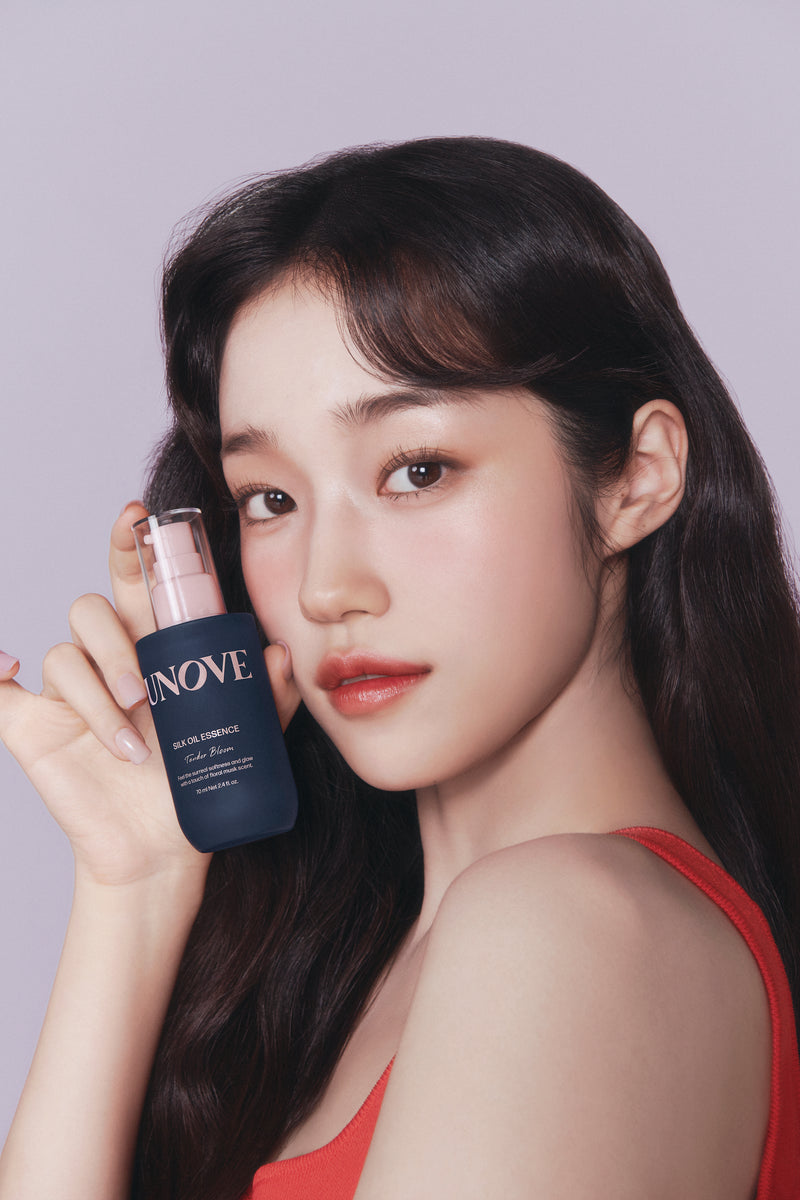 UNOVE Silk Hair Oil Tender Bloom (70ml) MODEL