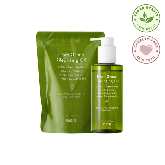 PURITO From Green Cleansing Oil + Refill Set (200ml +200ml)