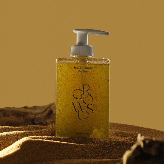 Growus Sea Salt Therapy Shampoo (500g) CONCEPT SHOT