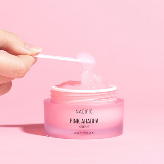 NACIFIC Pink AHA BHA Cream (50ml) texture