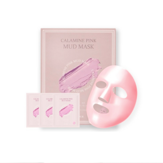 BY:OUR Calamine Pink Mud Mask korean mask uk